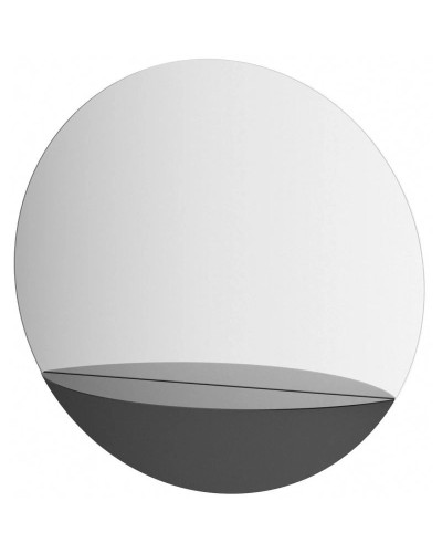 Зеркало 70х70 см черный Evoform Shadow BY 0562