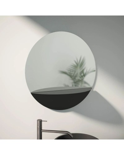 Зеркало 70х70 см черный Evoform Shadow BY 0562