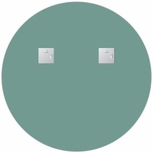 Зеркало 60х60 см черный Evoform Shadow BY 0561