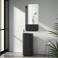 Зеркало 60х120 см черный Evoform Shadow BY 0553