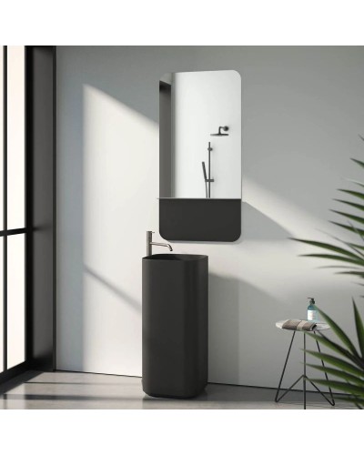 Зеркало 60х120 см черный Evoform Shadow BY 0553