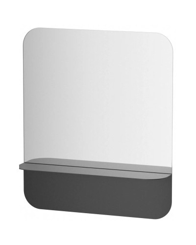 Зеркало 60х70 см черный Evoform Shadow BY 0552