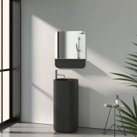 Зеркало 60х70 см черный Evoform Shadow BY 0552