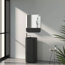 Зеркало 60х70 см черный Evoform Shadow BY 0552