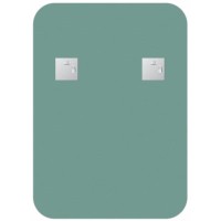 Зеркало 50х70 см черный Evoform Shadow BY 0551