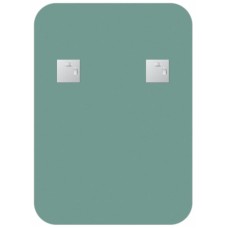 Зеркало 50х70 см черный Evoform Shadow BY 0551