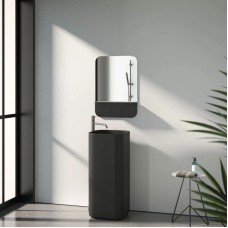 Зеркало 50х70 см черный Evoform Shadow BY 0551