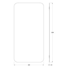 Зеркало 60х120 см Evoform Primary BY 0131