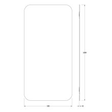 Зеркало 50х100 см Evoform Primary BY 0129