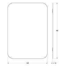 Зеркало 50х70 см Evoform Primary BY 0127
