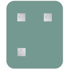 Зеркало 50х60 см Evoform Primary BY 0126