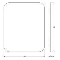 Зеркало 50х60 см Evoform Primary BY 0126