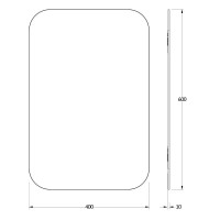 Зеркало 40х60 см Evoform Primary BY 0125