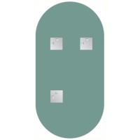 Зеркало 40х80 см Evoform Primary BY 0121