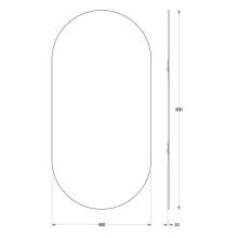 Зеркало 40х80 см Evoform Primary BY 0121