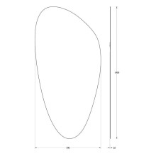 Зеркало 70х140 см Evoform Primary BY 0120