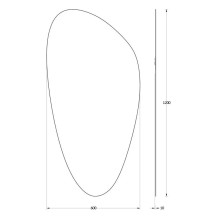 Зеркало 60х120 см Evoform Primary BY 0119