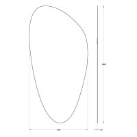 Зеркало 50х100 см Evoform Primary BY 0118