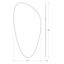 Зеркало 50х100 см Evoform Primary BY 0118