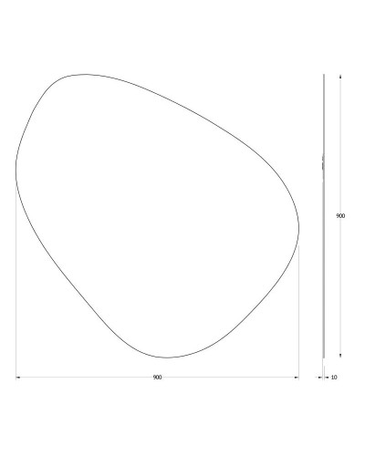 Зеркало 90х90 см Evoform Primary BY 0116