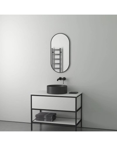 Зеркало 40х80 см черный Evoform Impressive BY 7503