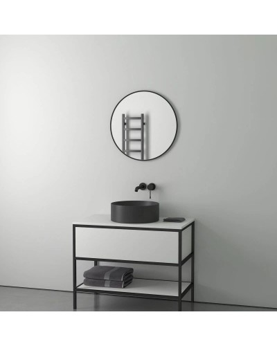 Зеркало 60х60 см черный Evoform Impressive BY 7502