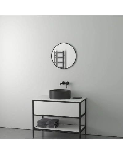 Зеркало 50х50 см черный Evoform Impressive BY 7501