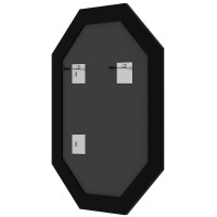 Зеркало 54х74 см белая кожа с хромом Evoform Octagon BY 7442