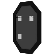 Зеркало 54х74 см белая кожа с хромом Evoform Octagon BY 7442