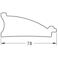 Зеркало 54х74 см белая кожа с хромом Evoform Octagon BY 7442