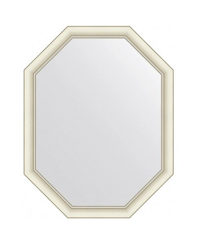 Зеркало 61х81 см белый с серебром Evoform Octagon BY 7435