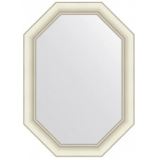 Зеркало 51х71 см белый с серебром Evoform Octagon BY 7433