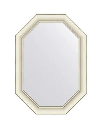 Зеркало 51х71 см белый с серебром Evoform Octagon BY 7433