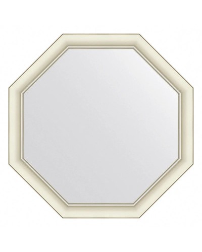 Зеркало 71х71 см белый с серебром Evoform Octagon BY 7432