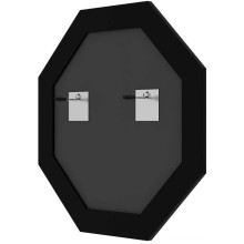 Зеркало 51х51 см белый с серебром Evoform Octagon BY 7430