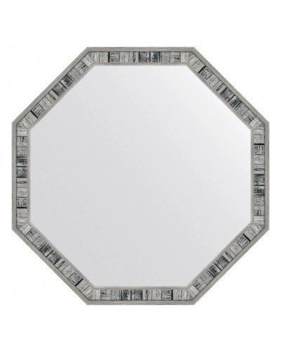Зеркало 59х59 см состаренное дерево Evoform Octagon BY 7413