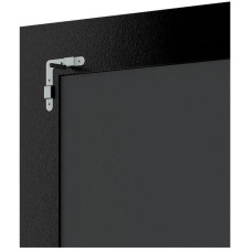 Зеркало 104х104 см белая кожа с хромом Evoform Exclusive-G BY 4575