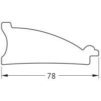 Зеркало напольное 79х200 см белая кожа с хромом Evoform Exclusive-G floor BY 6393