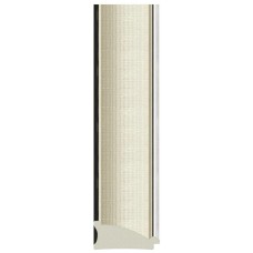 Зеркало 109х200 см белая кожа с хромом Evoform Exclusive-G floor BY 6394