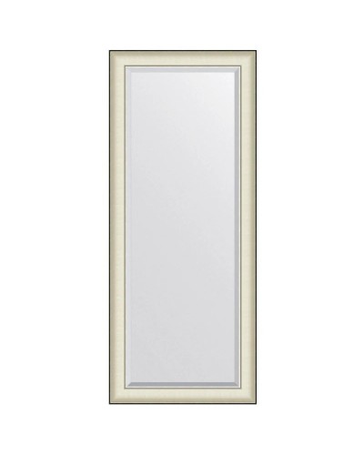 Зеркало 64х154 см белая кожа с хромом Evoform Exclusive BY 7456