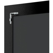 Зеркало 74х104 см белая кожа с хромом Evoform Exclusive BY 7452