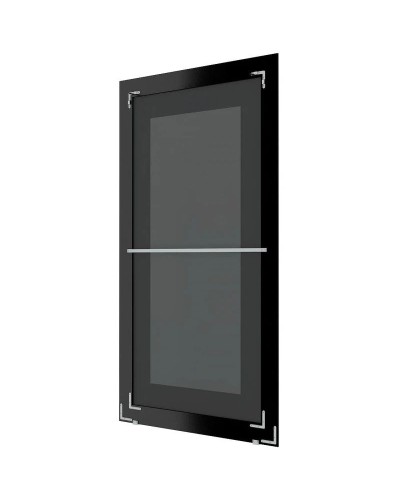 Зеркало напольное 109х200 см белая кожа с хромом Evoform Definite floor BY 6042