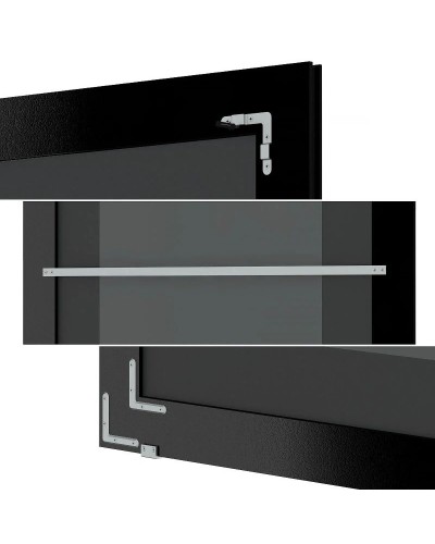 Зеркало напольное 109х200 см белая кожа с хромом Evoform Definite floor BY 6042