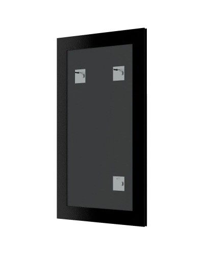 Зеркало 78х158 см белая кожа с хромом Evoform Definite BY 7635