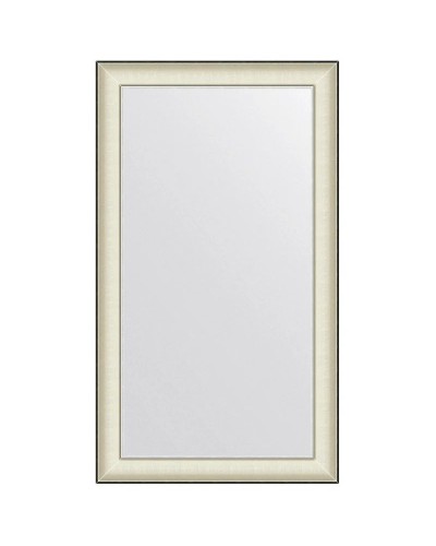 Зеркало 68х118 см белая кожа с хромом Evoform Definite BY 7631