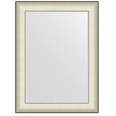 Зеркало 58х78 см белая кожа с хромом Evoform Definite BY 7626