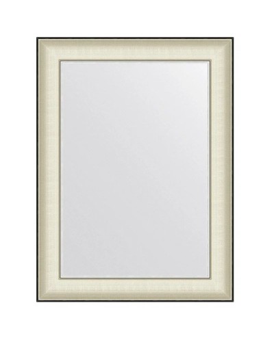 Зеркало 58х78 см белая кожа с хромом Evoform Definite BY 7626