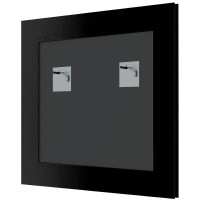 Зеркало 74х74 см белый с серебром Evoform Definite BY 7621