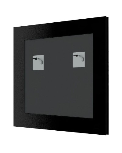 Зеркало 63х63 см брашированное серебро Evoform Definite BY 7607