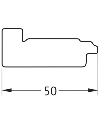 Зеркало 39х49 см состаренное дерево Evoform Definite BY 7603